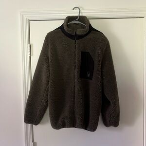 XL Spyder Sherpa Zip Up
